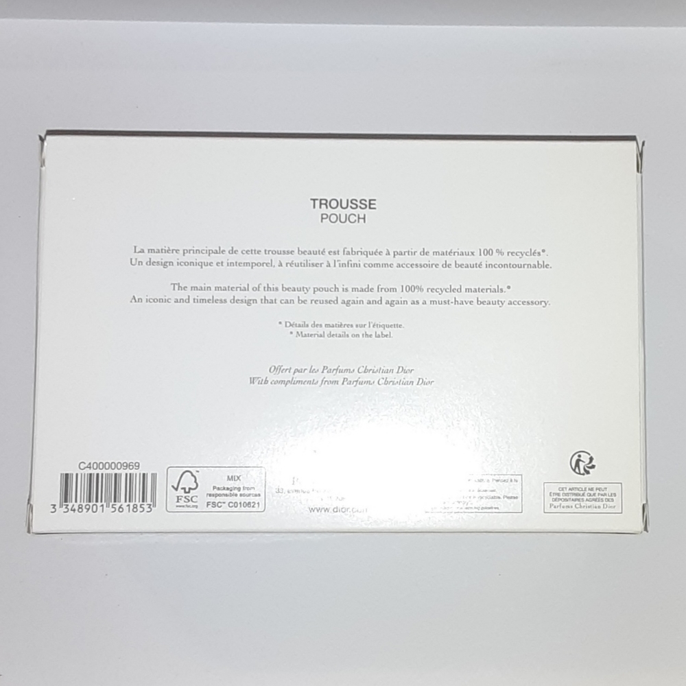 Dior Logo Black makeup bag - Picture 10 of 10